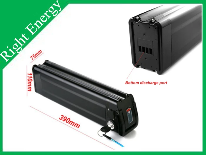 Black Fish 48V 15Ah batería de iones de litio para bicicletas eléctricas